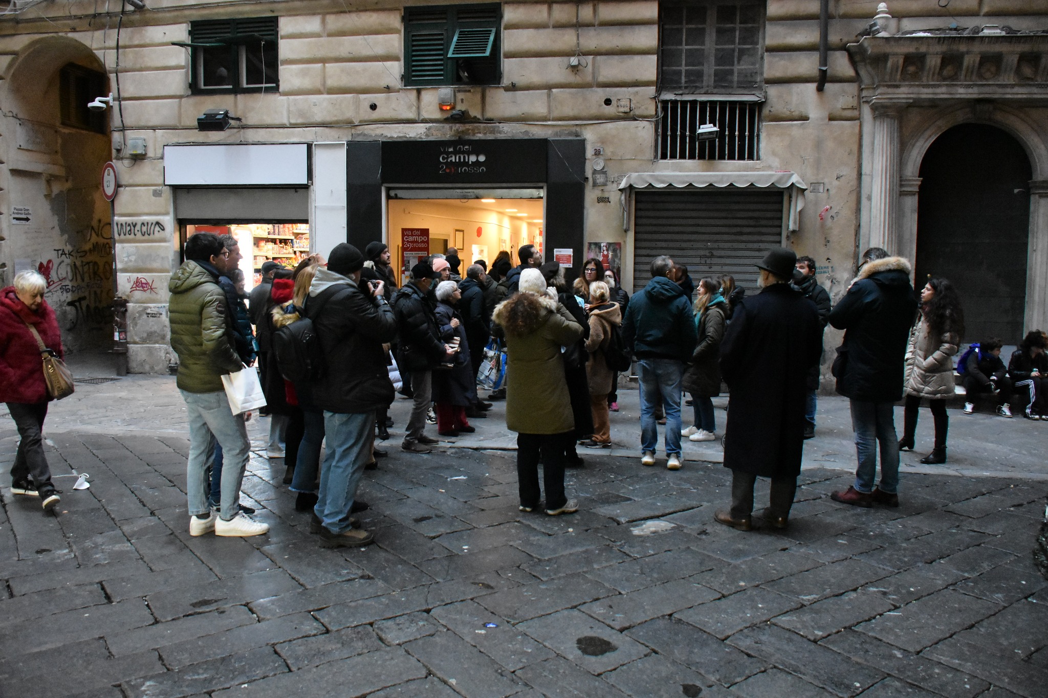 evento via del campo 29 rosso - progetto liguria lavoro